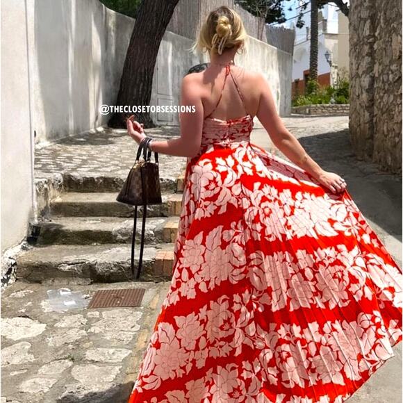 RARE!!! MANGO BLOGGER FAVE!!! Floral Maxi Dress NWT - Picture 10 of 16